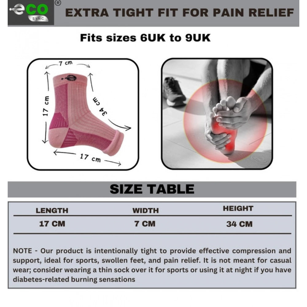 Amfyn  3_Pair Set Unisex Casual Cotton Printed Ankle Length Support Socks (Multicolor)