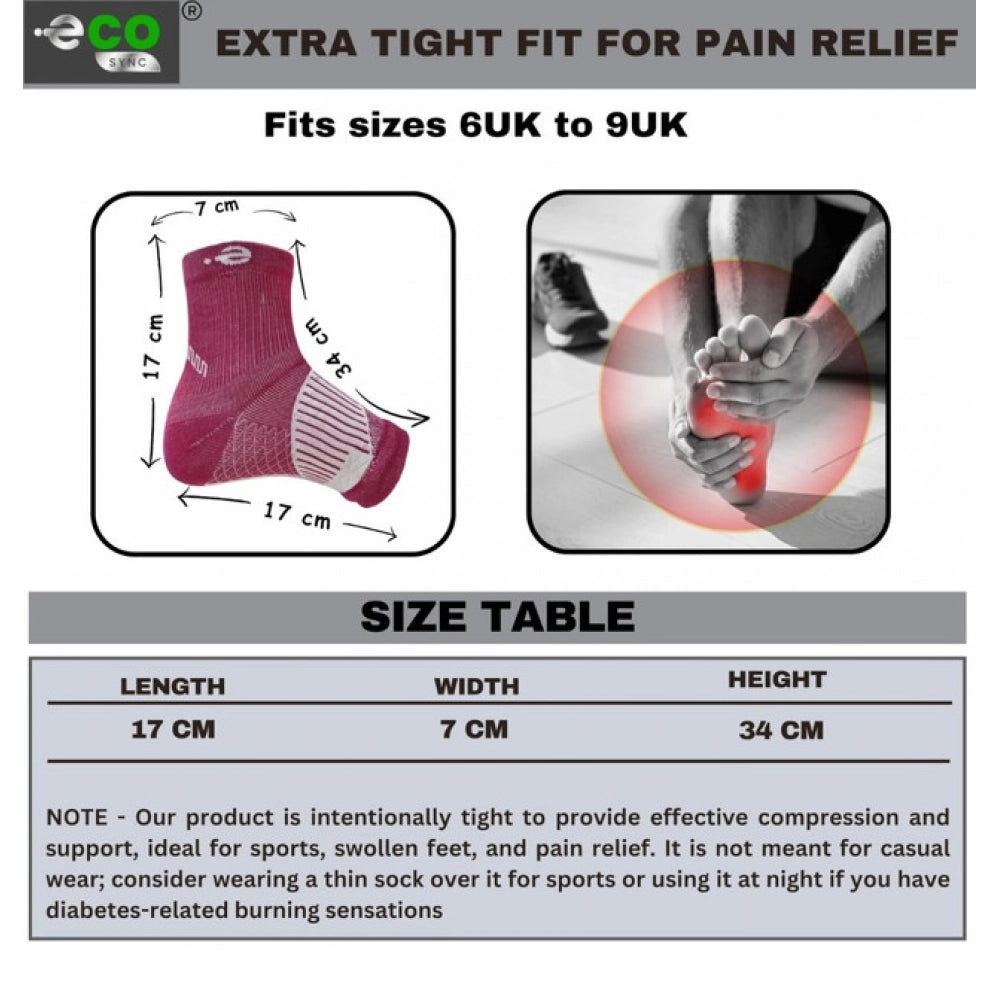 Amfyn  3_Pair Set Unisex Casual Cotton Printed Ankle Length Support Socks (Multicolor)