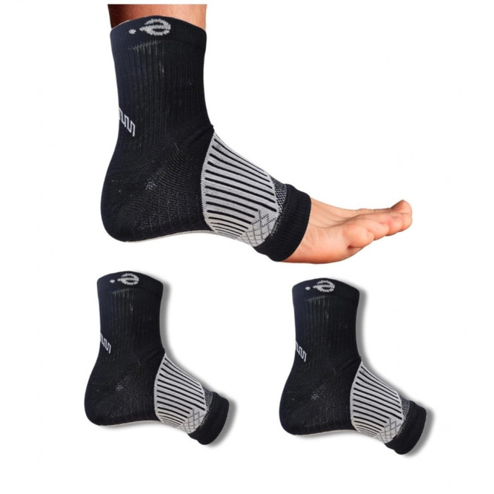 Amfyn  3_Pair Set Unisex Casual Cotton Printed Ankle Length Support Socks (Multicolor)