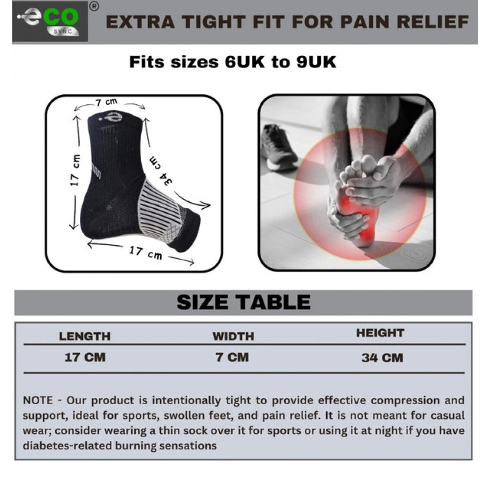 Amfyn  3_Pair Set Unisex Casual Cotton Printed Ankle Length Support Socks (Multicolor)