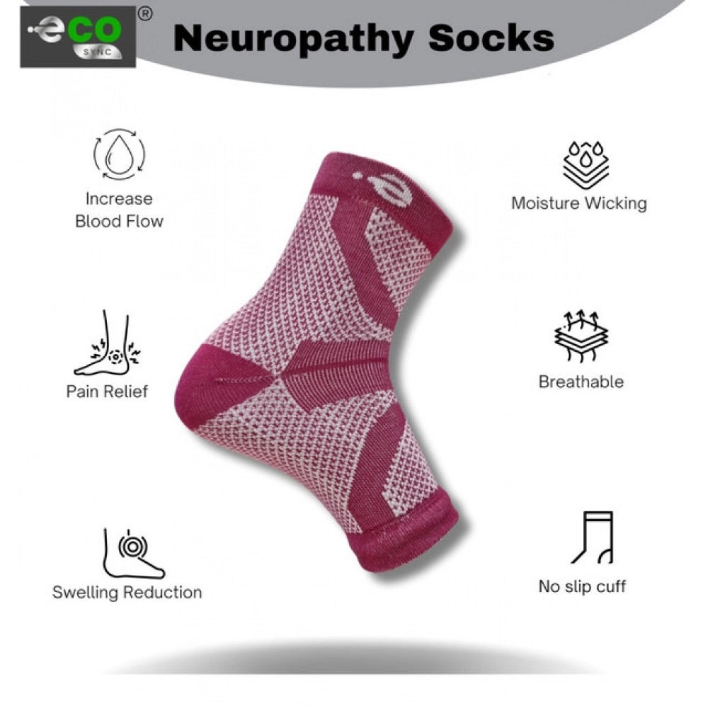 Amfyn  3_Pair Set Unisex Casual Cotton Printed Ankle Length Support Socks (Multicolor)