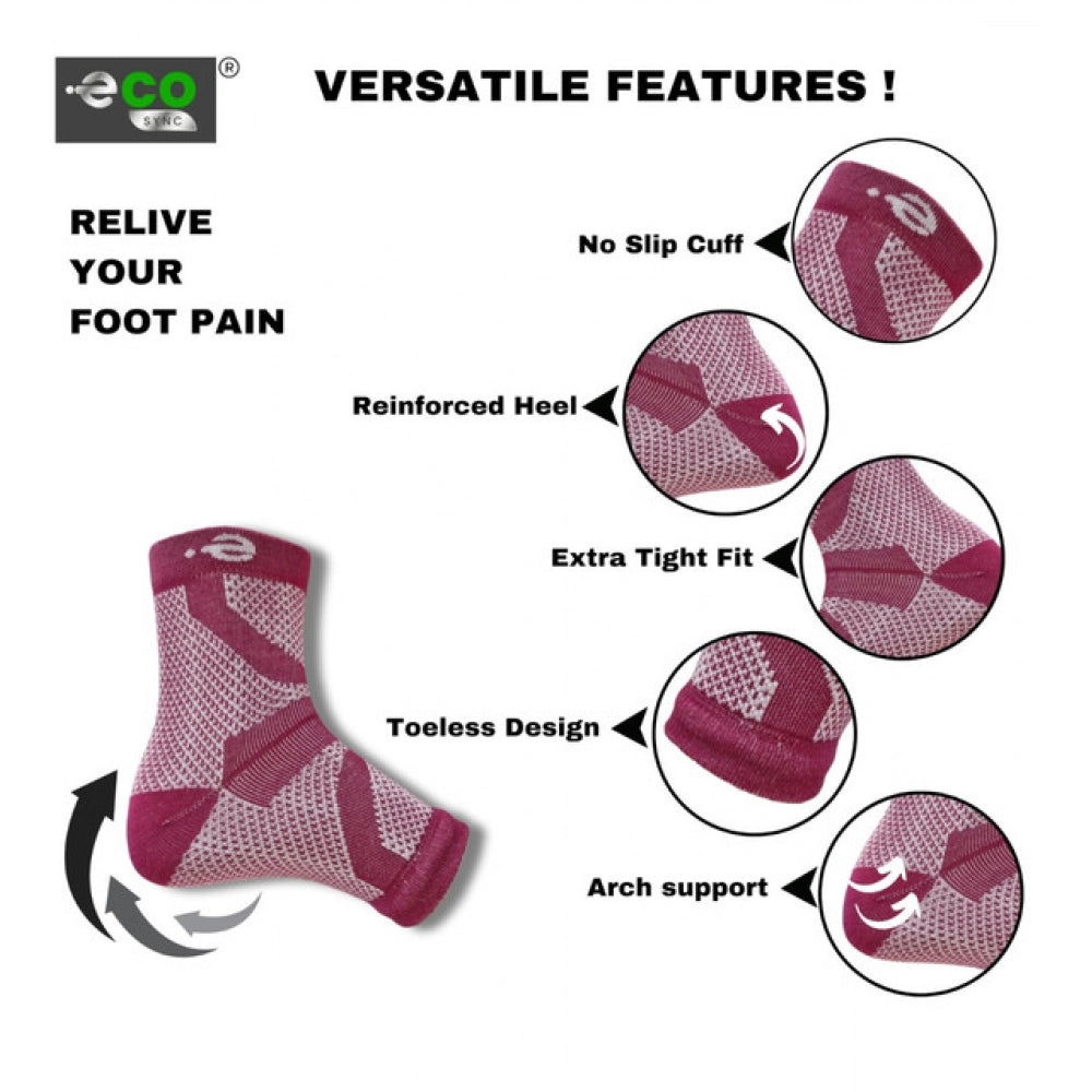 Amfyn  3_Pair Set Unisex Casual Cotton Printed Ankle Length Support Socks (Multicolor)