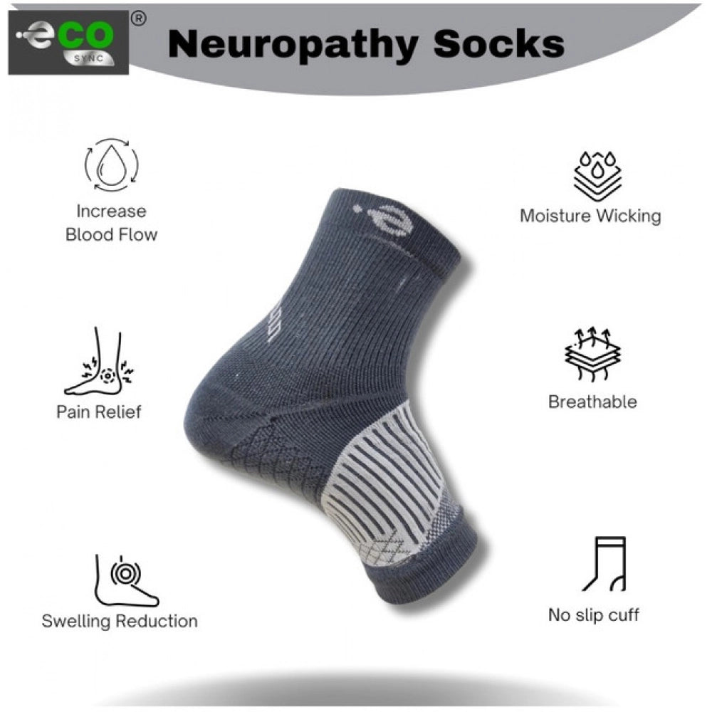 Amfyn  3_Pair Set Unisex Casual Cotton Printed Ankle Length Support Socks (Multicolor)