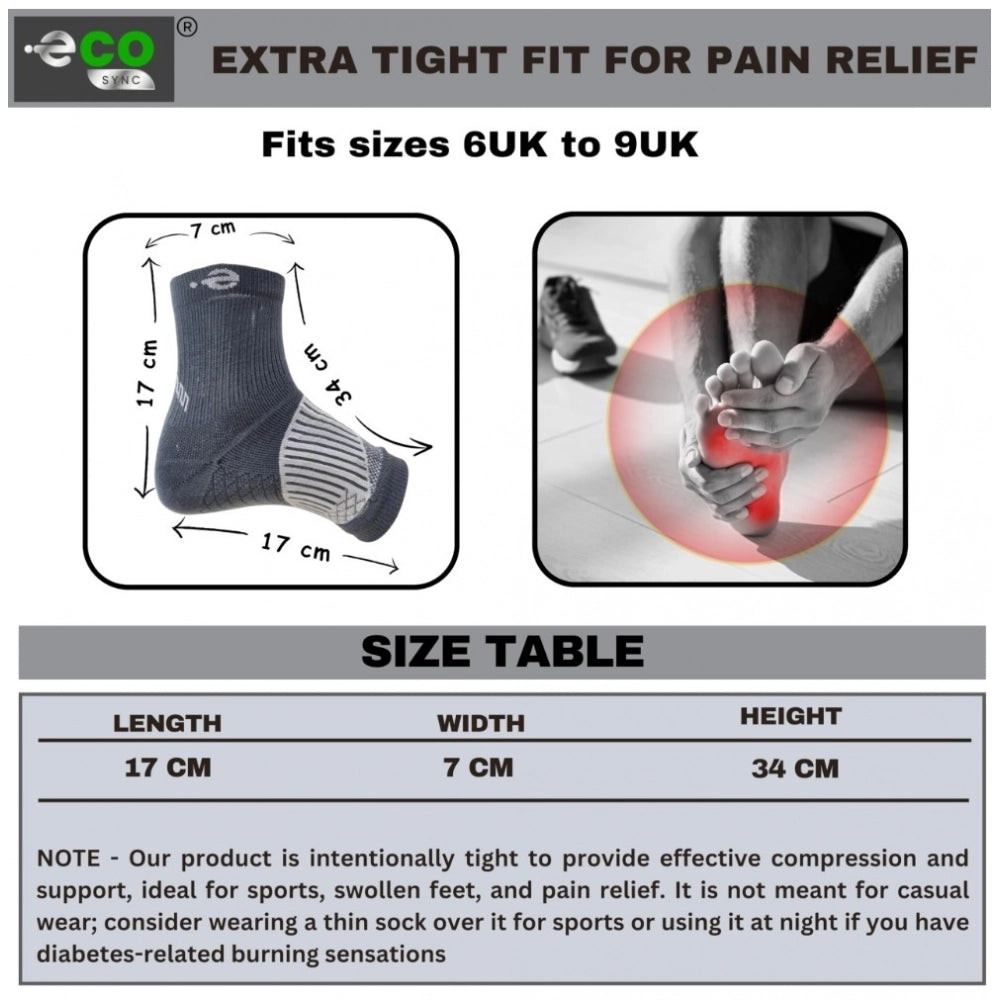 Amfyn  3_Pair Set Unisex Casual Cotton Printed Ankle Length Support Socks (Multicolor)