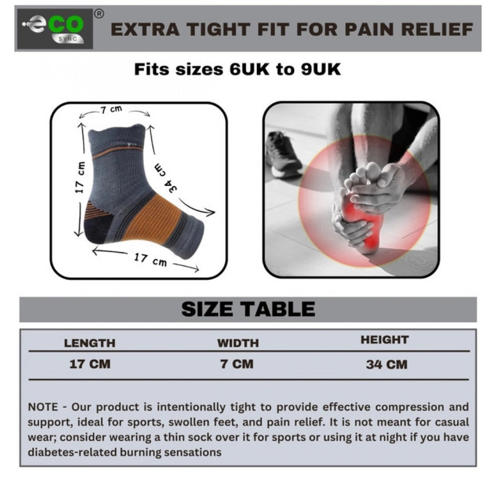 Amfyn  3_Pair Set Unisex Casual Cotton Printed Ankle Length Support Socks (Multicolor)