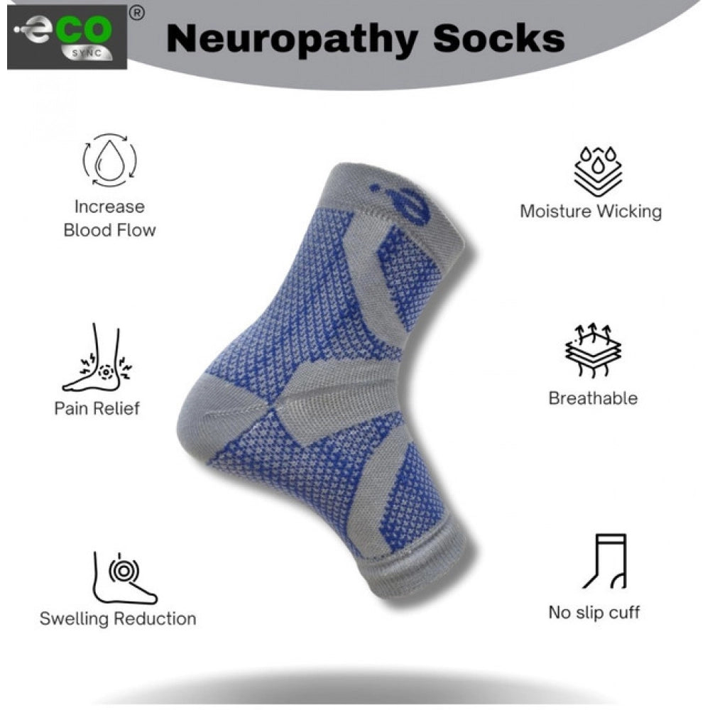 Amfyn  3_Pair Set Unisex Casual Cotton Printed Ankle Length Support Socks (Multicolor)