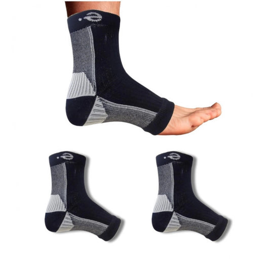 Amfyn  3_Pair Set Unisex Casual Cotton Printed Ankle Length Support Socks (Multicolor)