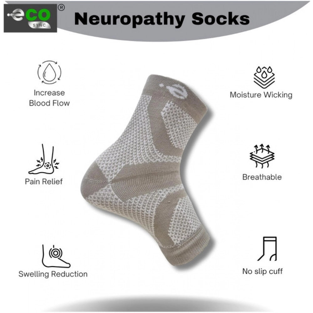 Amfyn  3_Pair Set Unisex Casual Cotton Printed Ankle Length Support Socks (Multicolor)