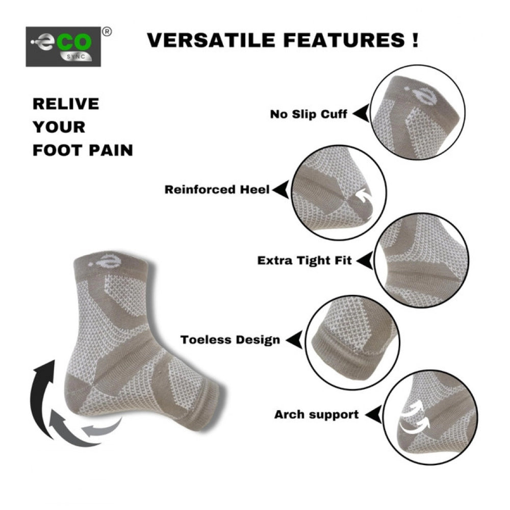 Amfyn  3_Pair Set Unisex Casual Cotton Printed Ankle Length Support Socks (Multicolor)