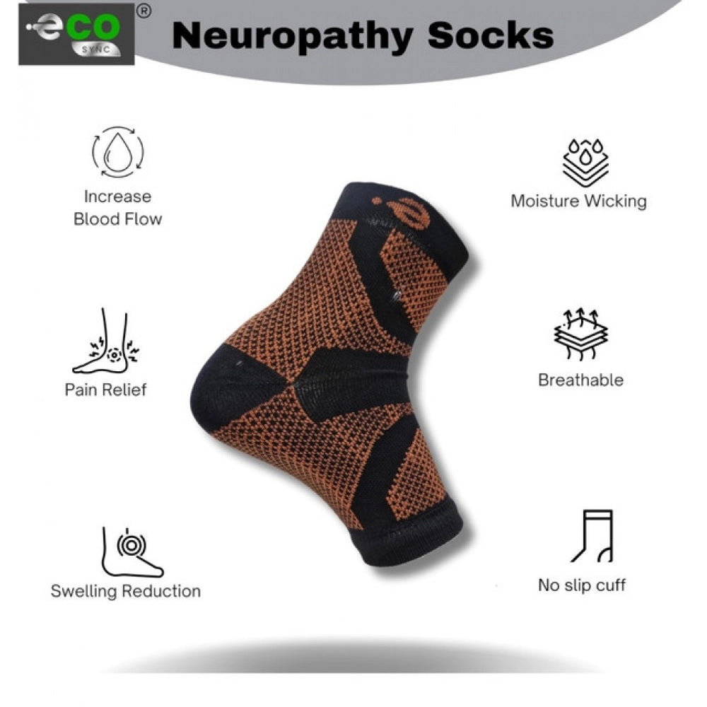 Amfyn  3_Pair Set Unisex Casual Cotton Printed Ankle Length Support Socks (Multicolor)