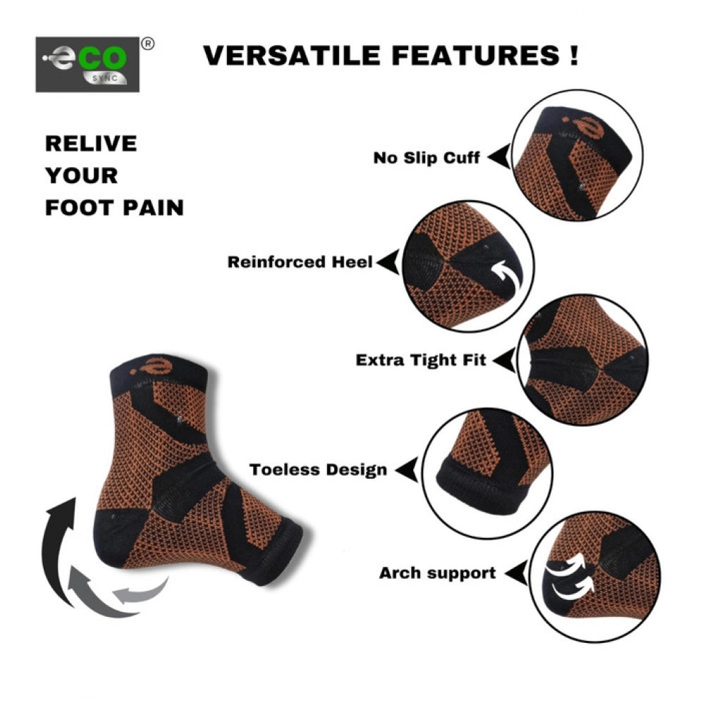 Amfyn  3_Pair Set Unisex Casual Cotton Printed Ankle Length Support Socks (Multicolor)