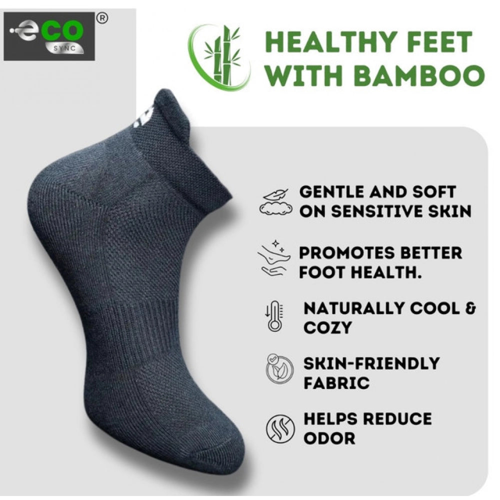 Amfyn 4_Pair Set Unisex Casual Cotton Printed Ankle Length Socks (Multicolor)
