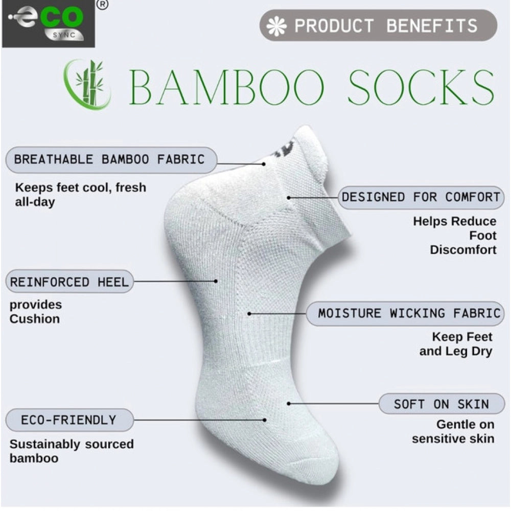 Amfyn  4_Pair Set Unisex Casual Cotton Printed Ankle Length Socks (Multicolor)