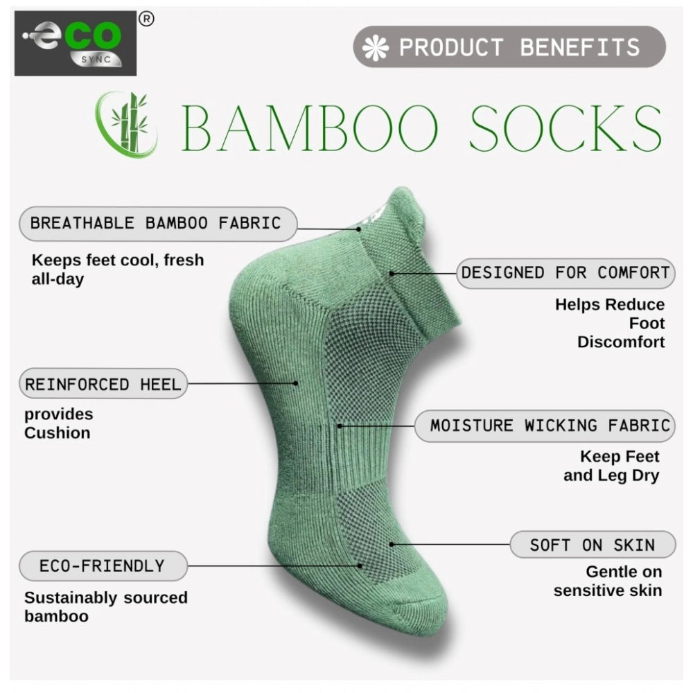 Amfyn  4_Pair Set Unisex Casual Cotton Printed Ankle Length Socks (Multicolor)