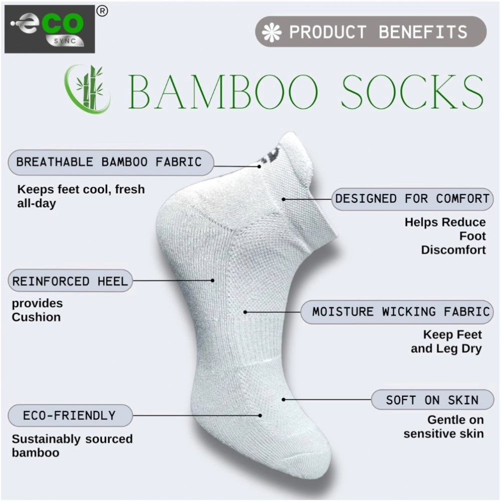 Amfyn  4_Pair Set Unisex Casual Cotton Printed Ankle Length Socks (Multicolor)