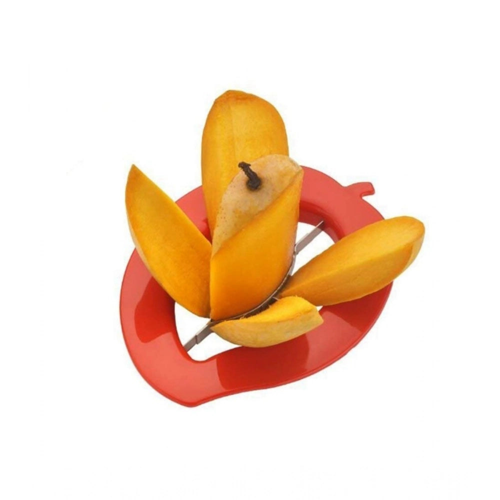 Amfyn Pack of 5_Mango Cutter And Slicer Tool – with Stainless Steel Blades (Color: Assorted )