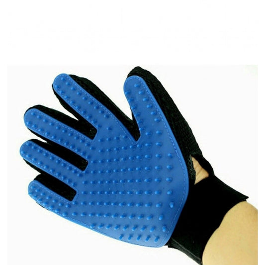 Amfyn Pack of 2_5-Finger Deshedding Glove – Pet Hair Remover And Grooming Gloves (Color: Assorted )