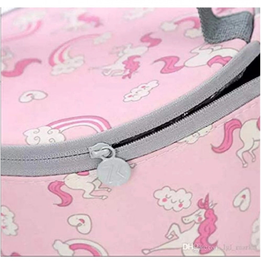 Amfyn Round Travel Lunch Bag – Portable Office Bag for Men And Women (Color: Assorted )