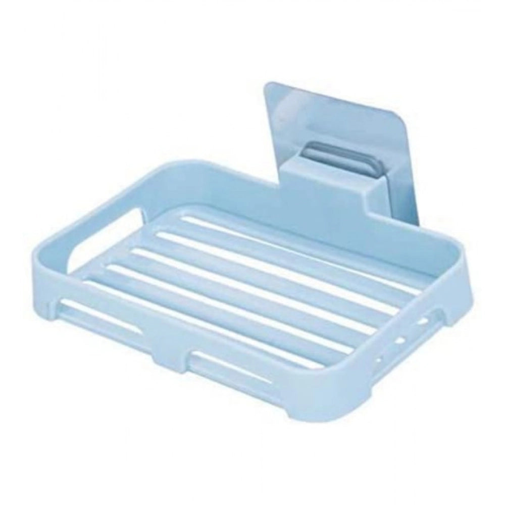 Amfyn Pack of 5_Magic Sticker Soap Holder – Wall-Mount Soap Organizers (Color: Assorted )