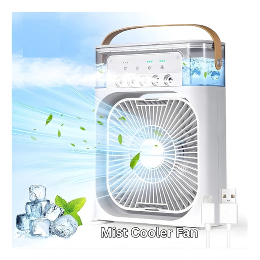 Amfyn Plastic Air Fan with LED Nightlight
