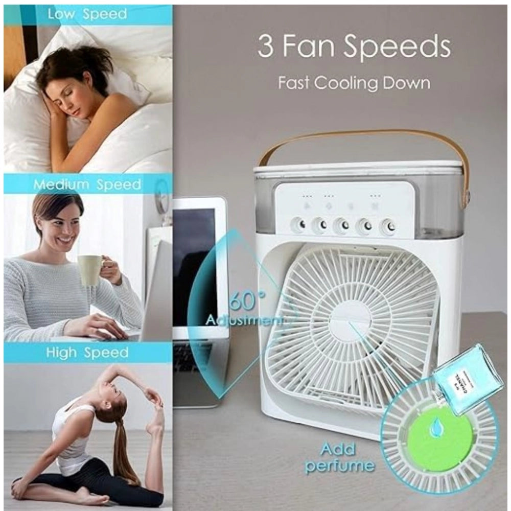 Amfyn Plastic Air Fan with LED Nightlight
