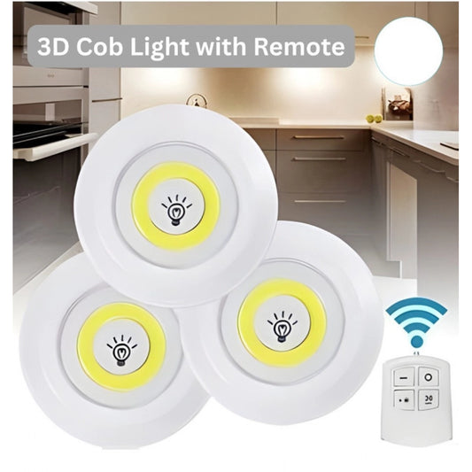 Amfyn Plastic COB LED Lights with Wireless Remote Control Hot