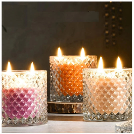 Amfyn Soya Wax, Glass Jar Candle 