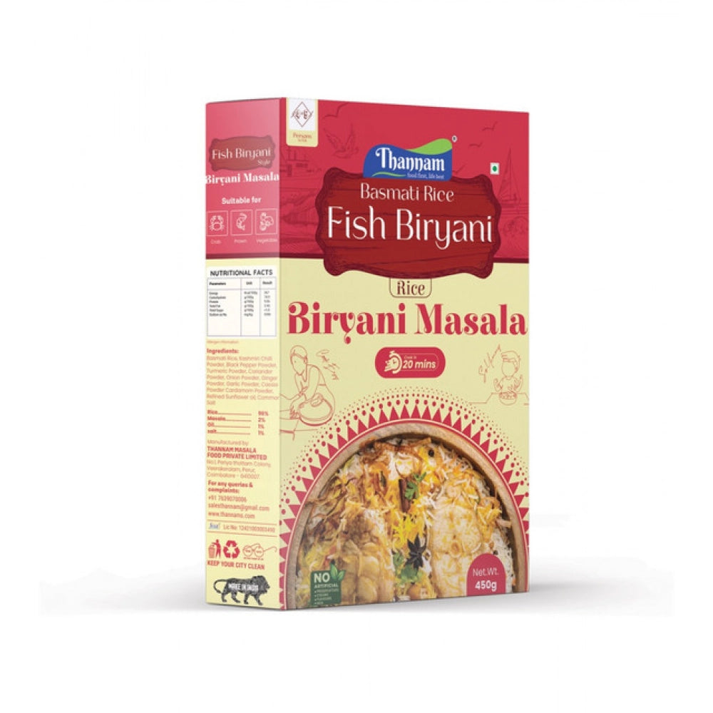 Amfyn Pack Of_2 Thannam Fish Biryani Masala Powder (200GM)