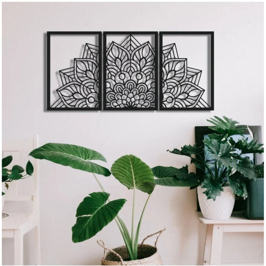 Amfyn Zen Mandala Wooden Wall Decor