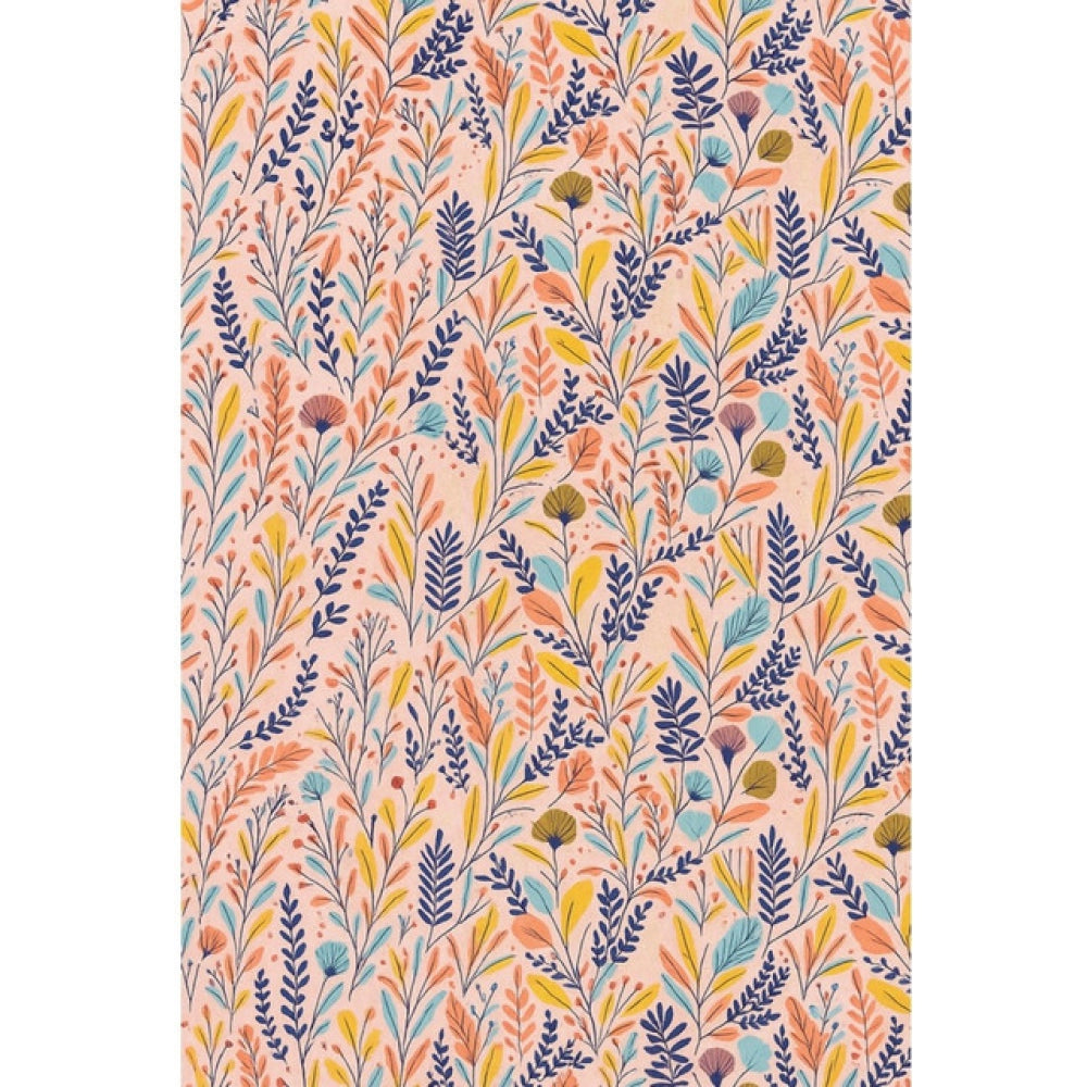 Amfyn Microfiber Floral Printed Single Bedsheet with 1 Pillow Cover (Multicolor)