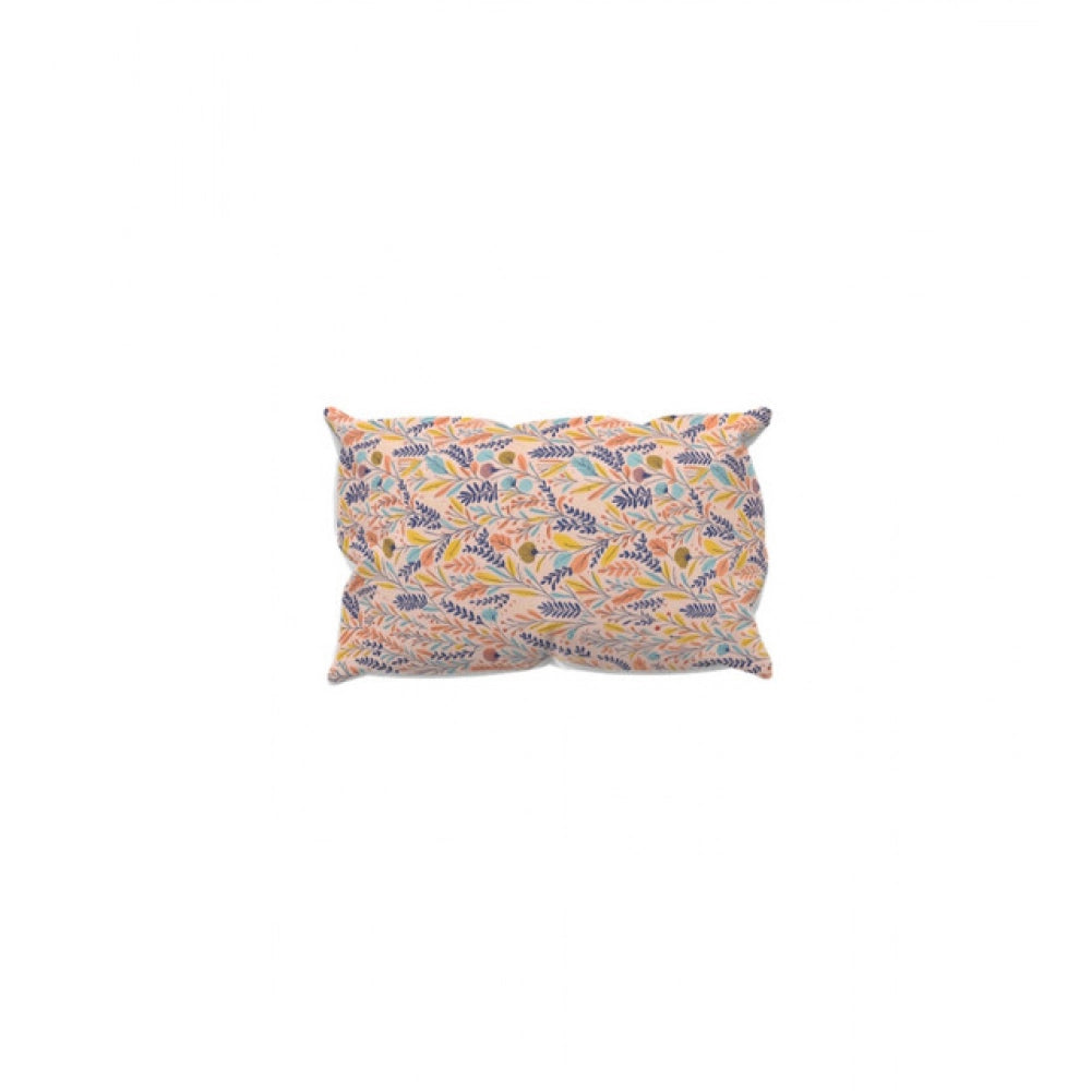 Amfyn Microfiber Floral Printed Single Bedsheet with 1 Pillow Cover (Multicolor)