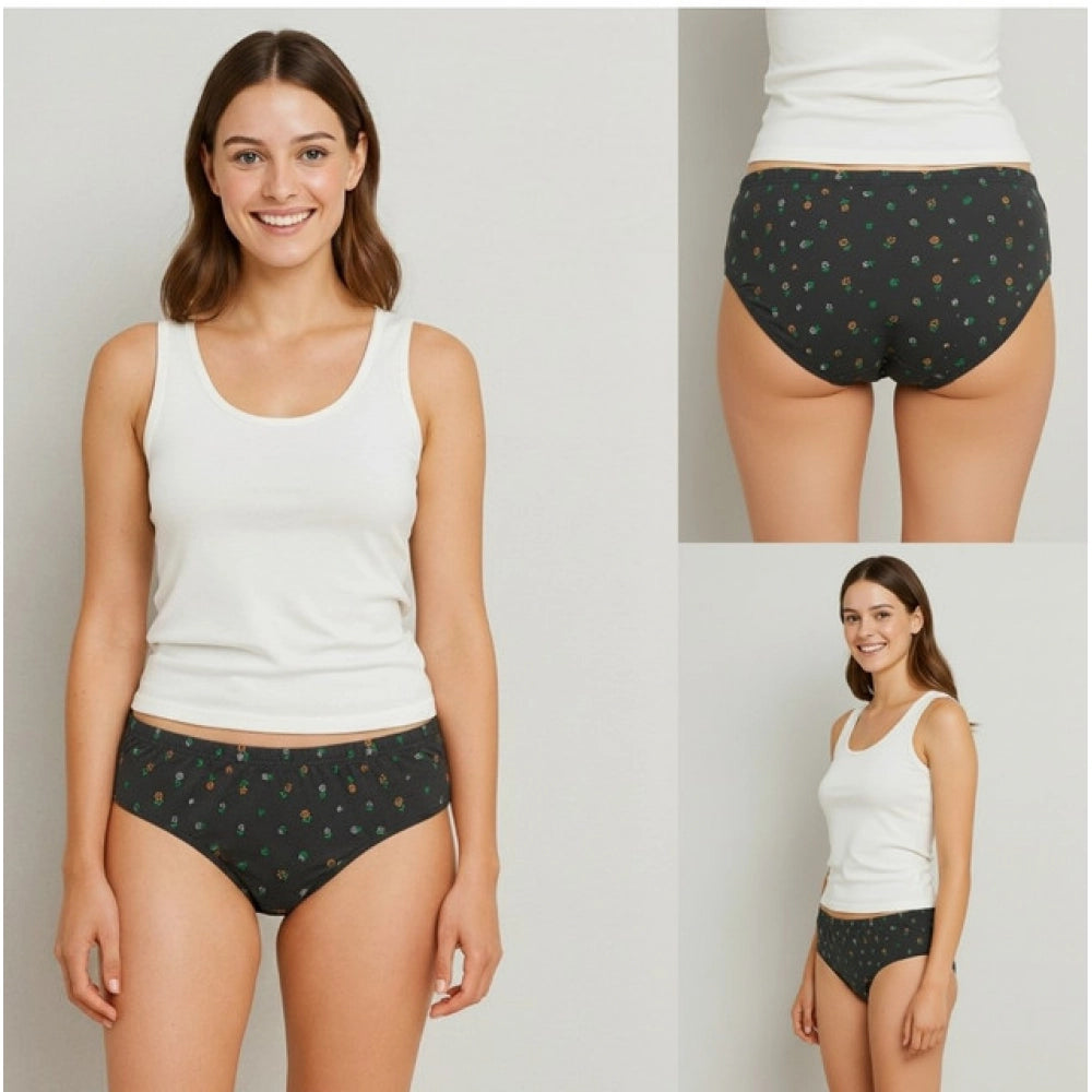 Amfyn Pack of_3 Women's Cotton Printed Hipster Panty (Multicolor)