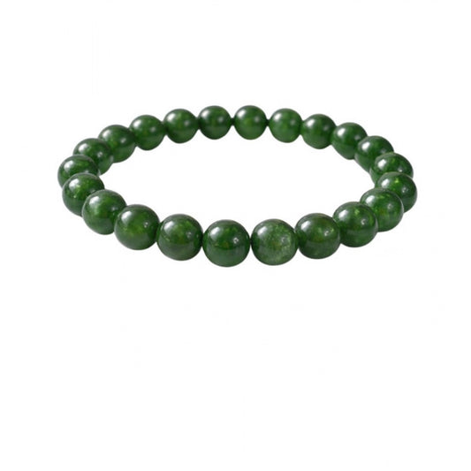 Amfyn Natural Crystal 8mm Green Aventurine Bracelet (Green)