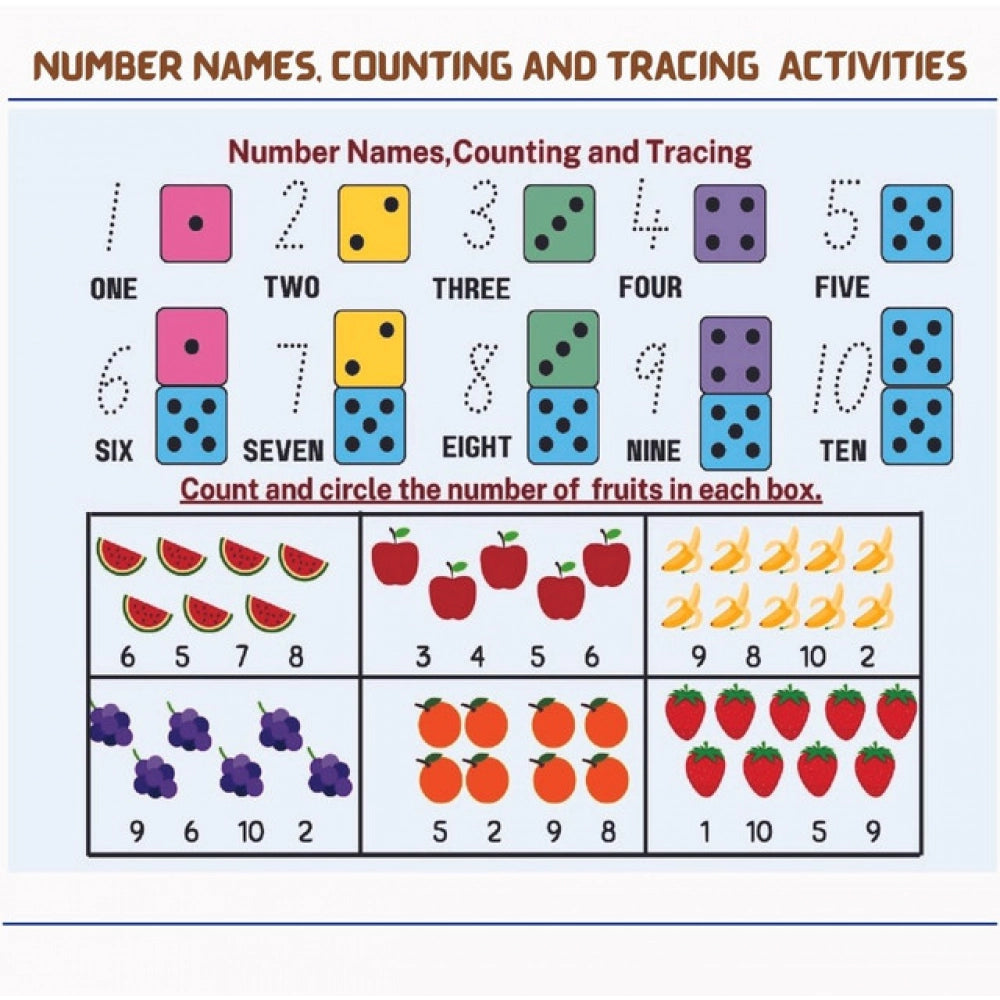 Amfyn Montessori Busy Book – Early Learning Activity Set (2–4 Years, Multicolor)