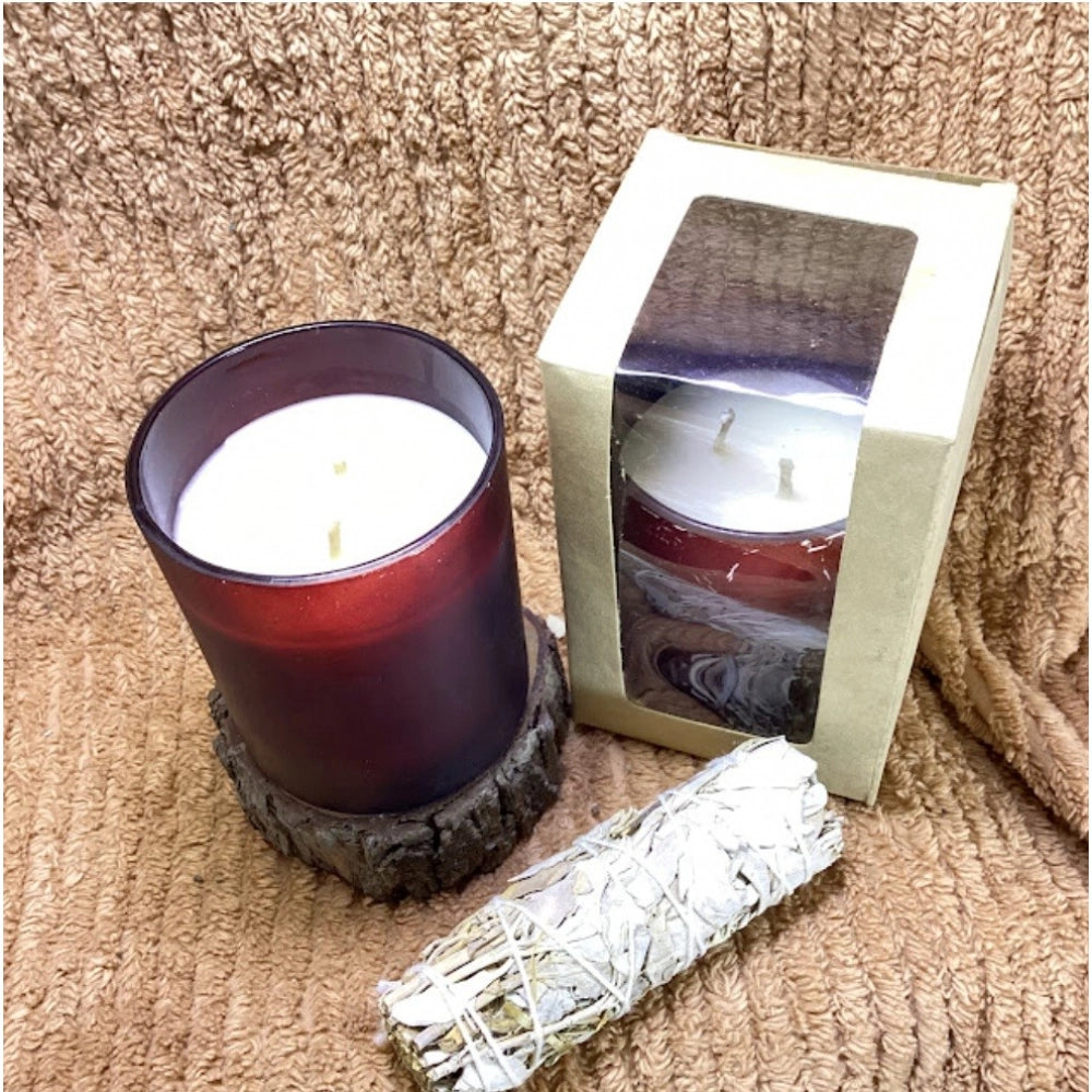 Amfyn Pack Of_1 Soy Wax And Bees Wax Blend Candles Liquid Volume 160