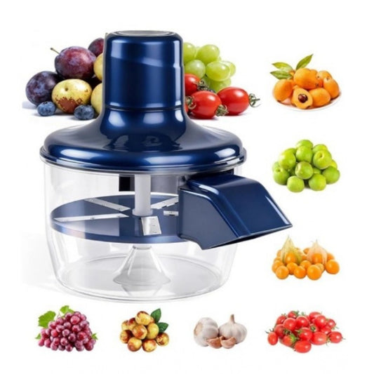 Amfyn Plastic Solid An Electric Automatic Peeler (Blue)