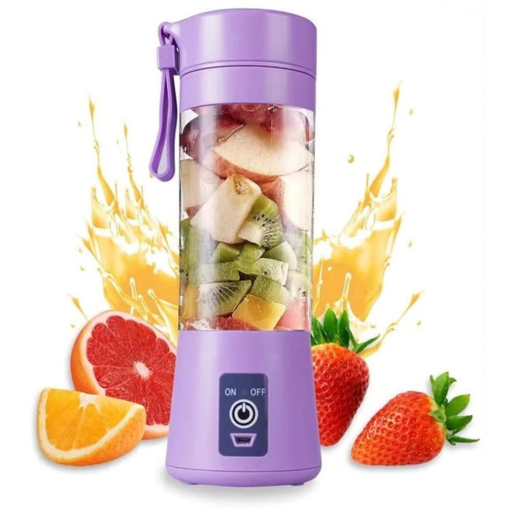 Amfyn Plastic Solid Electric USB Juicer (Purple)