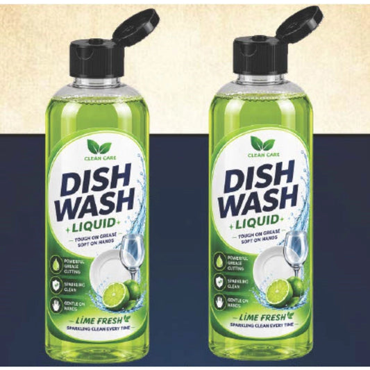 Amfyn Pack of 2 Kitchen Cleaning Dishwash Liquid Bottles 100 ML