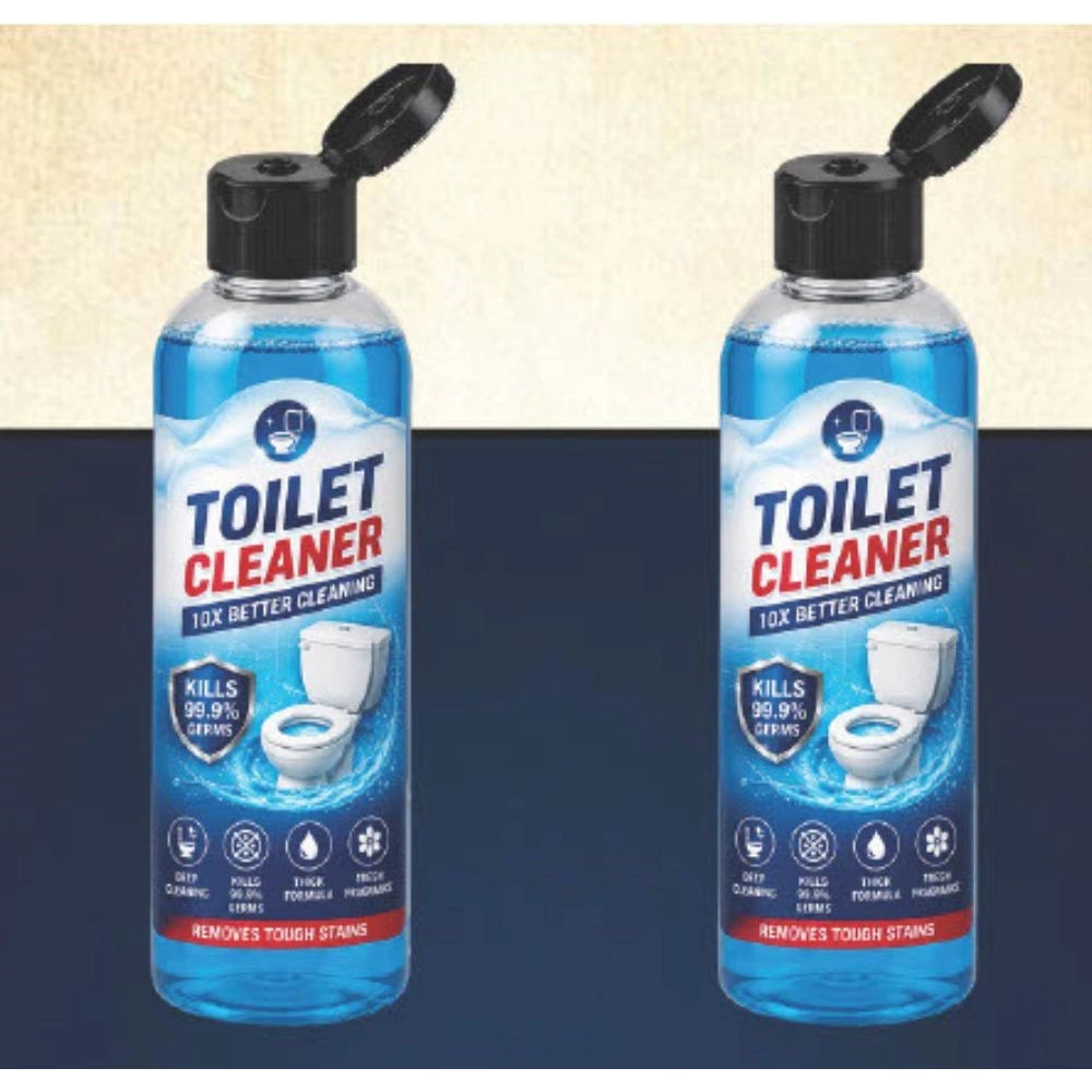 Amfyn Pack of 2 Ultra Clean Toilet Cleaner Gel Bottles 100 ML
