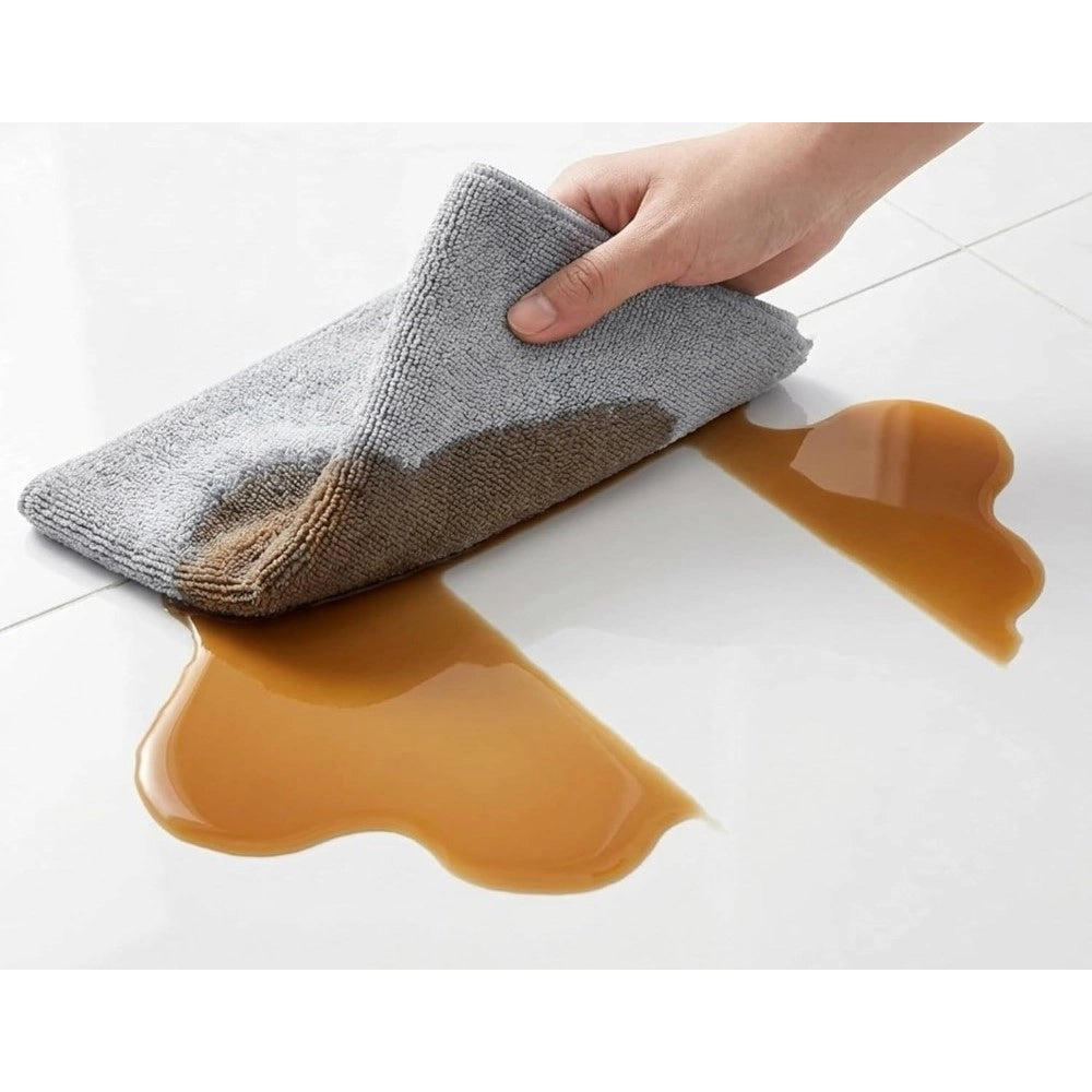 Amfyn Pack of 2 Microfiber Cleaning Cloth (Grey)