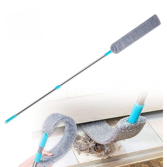 Amfyn Pack of 2 Microfiber Flexible Mop (Grey)