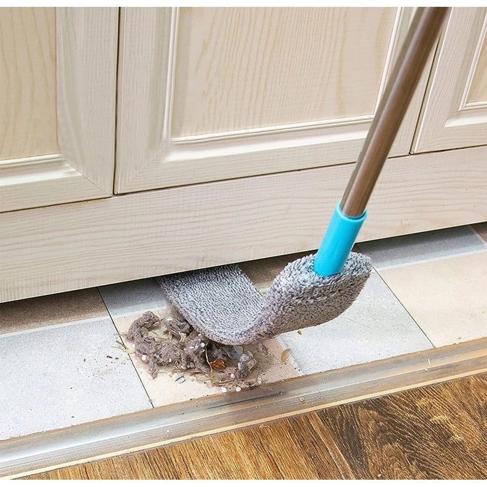 Amfyn Pack of 2 Microfiber Flexible Mop (Grey)