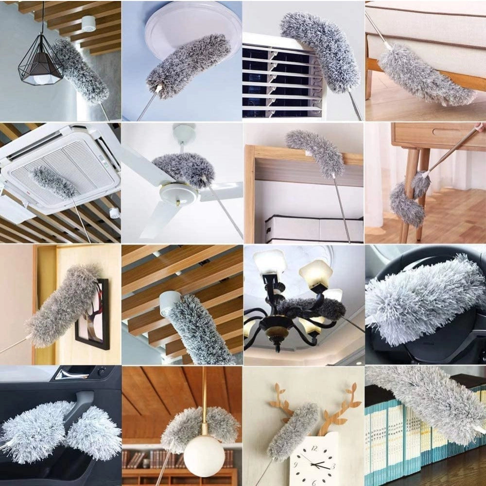 Amfyn Pack of 2 Fan Duster (Grey)