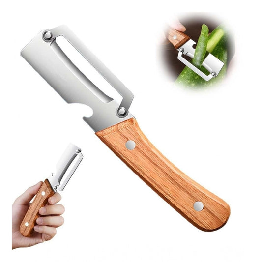Amfyn Pack of 2 Multi Functional Vegetable Peeler (Multicolor)
