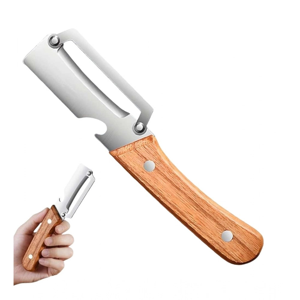 Amfyn Pack of 2 Multi Functional Vegetable Peeler (Multicolor)