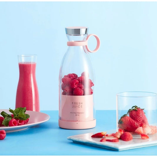 Amfyn 4 Blade Juicer Bottle (Multicolor)