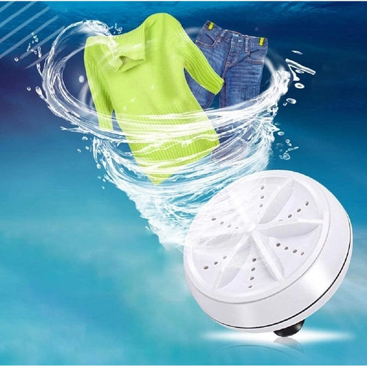 Amfyn Pack of 2 Mini Portable Turbine Washer (Multicolor)
