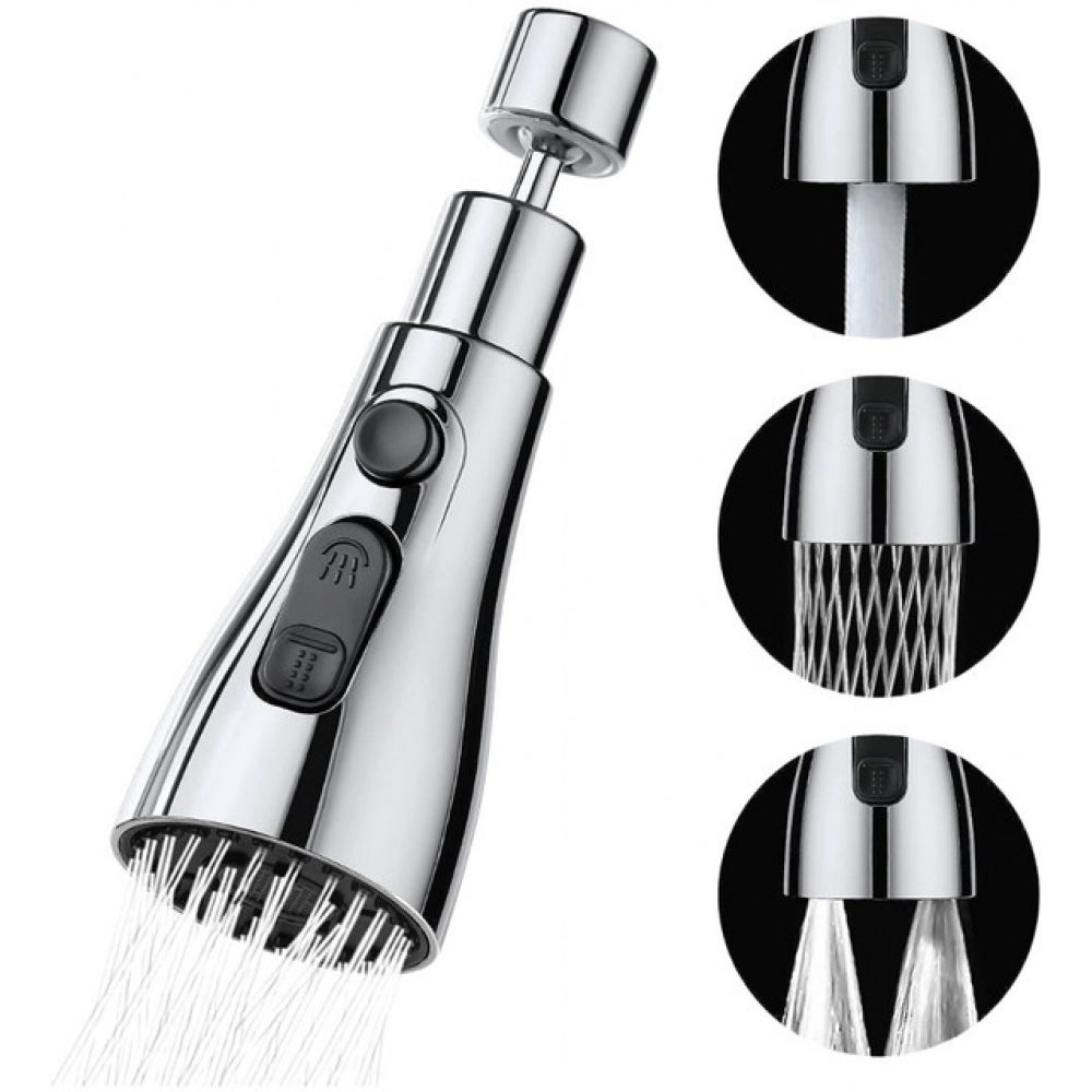 Amfyn 360 Degree Movable Faucet (Silver)
