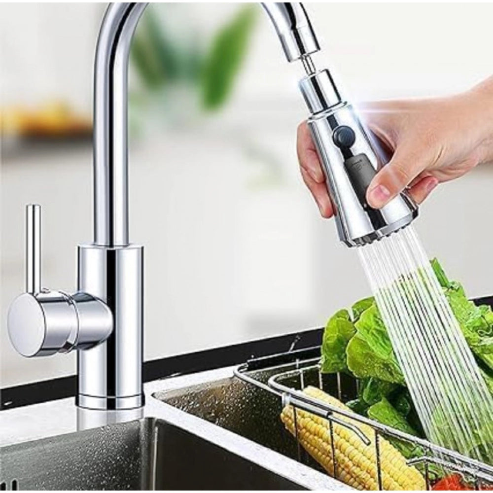 Amfyn 360 Degree Movable Faucet (Silver)