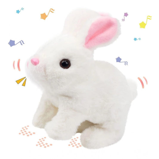 Amfyn Walking And Talking Rabbit (White)